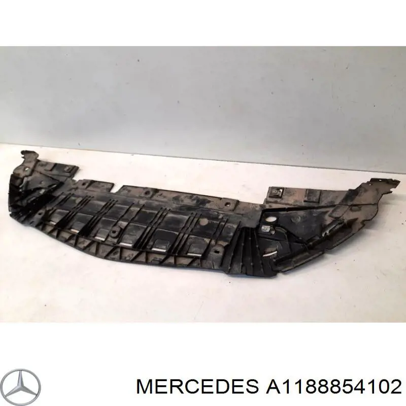 A1188854102 Mercedes Proteção do pára-choque dianteiro