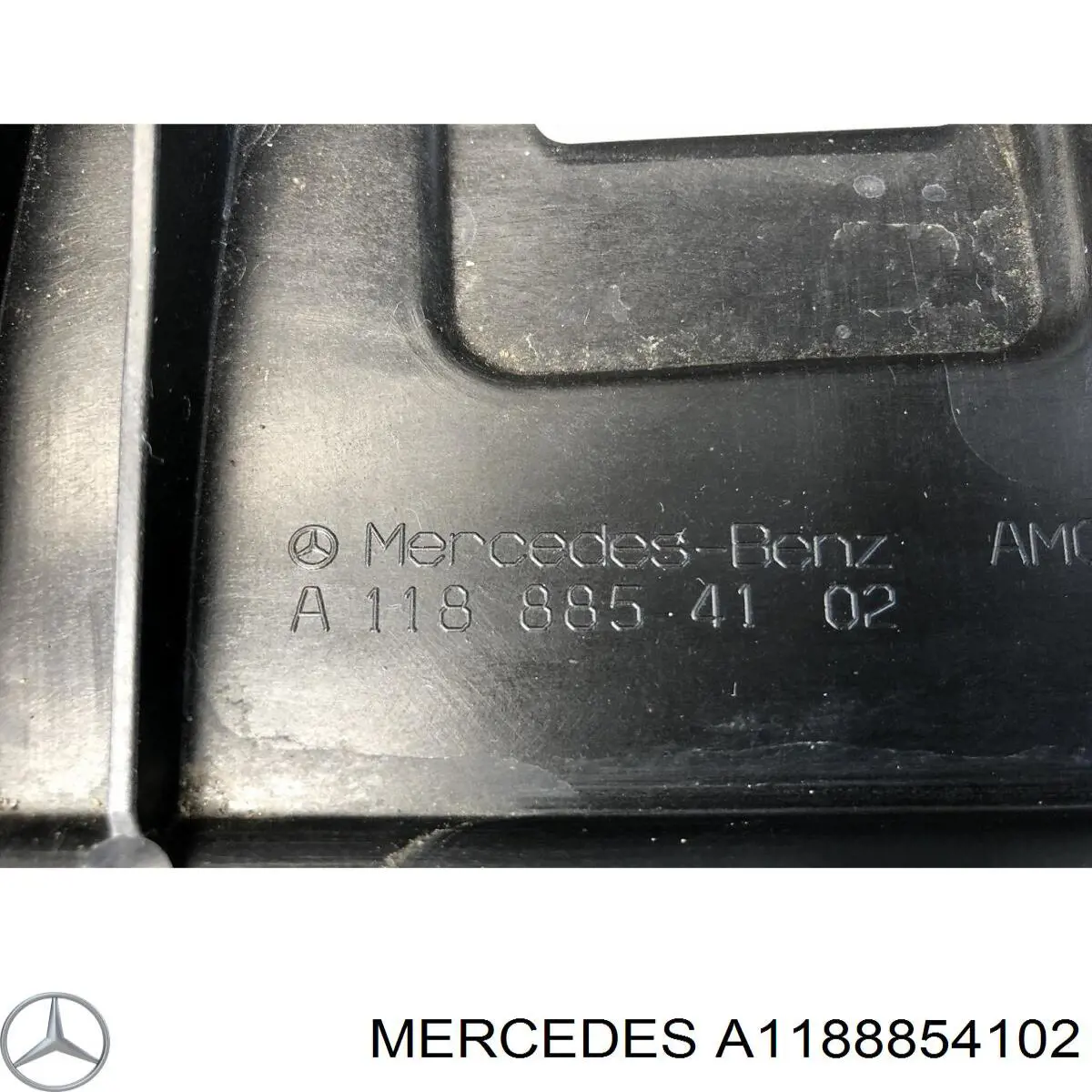 Proteção do pára-choque dianteiro A1188854102 Mercedes