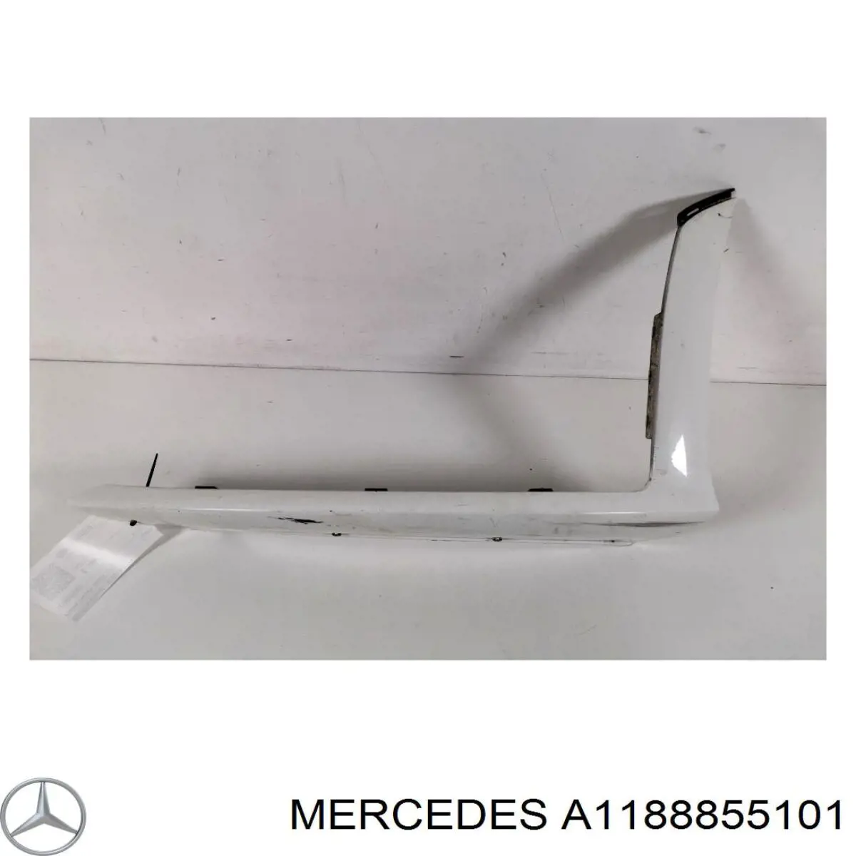 Moldura esquerda do pára-choque dianteiro Mercedes A1188855101 preço, a partir de 20,88 USD