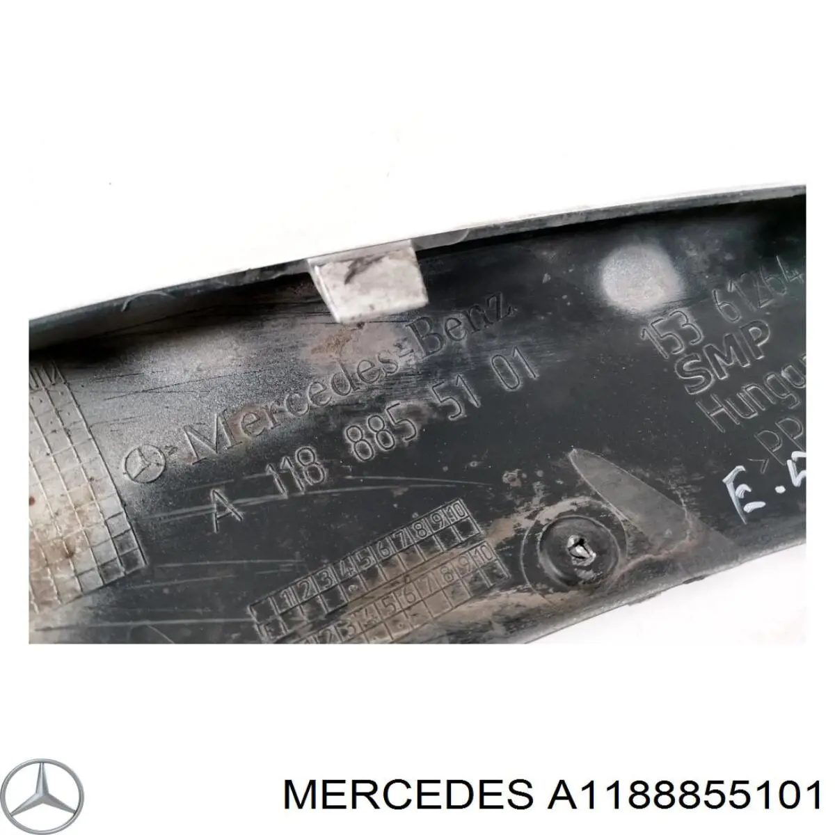 Compre A1188855101 Mercedes Moldura esquerda do pára-choque dianteiro