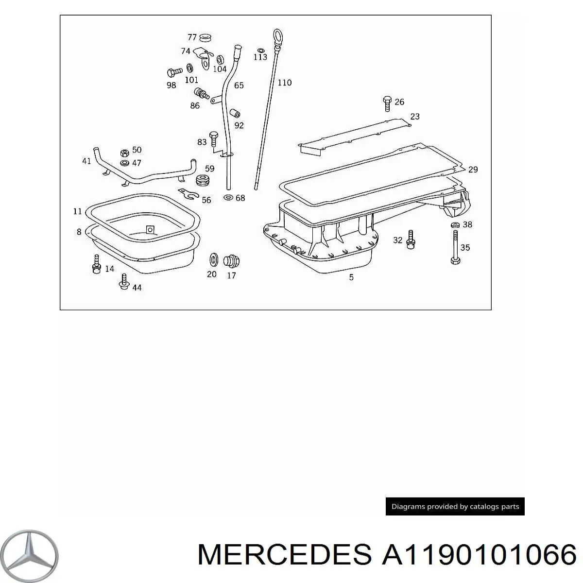 A1190101066 Mercedes 