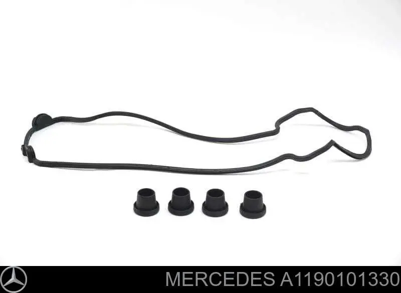 A1190101330 Mercedes Vedante da tampa de válvulas de motor, kit esquerdo