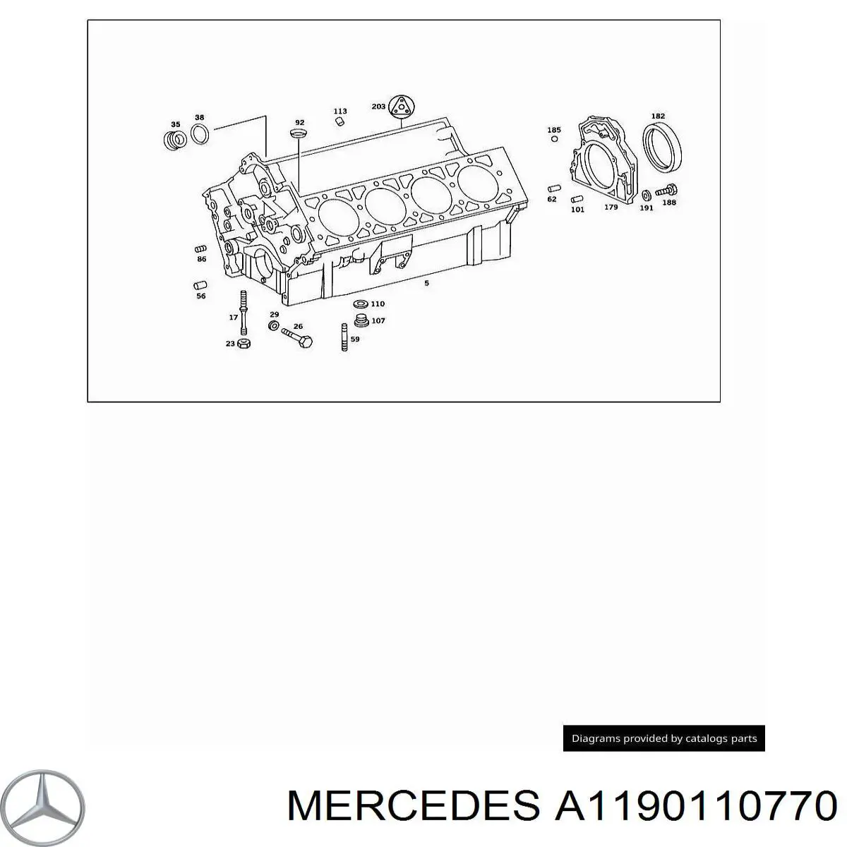 A1170110870 Mercedes 