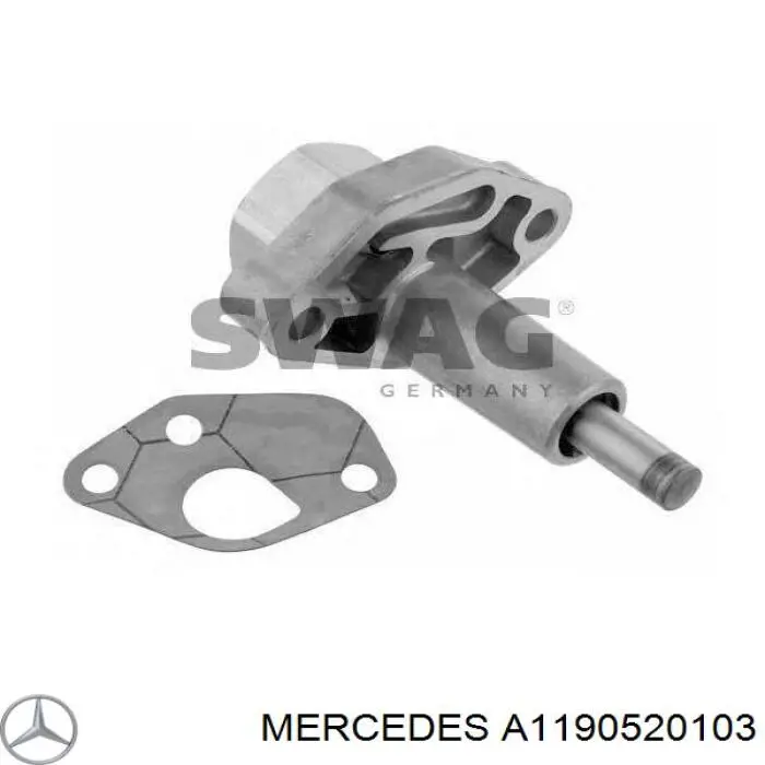 Engrenagem de cadeia da roda dentada de acionamento de cambota de motor Mercedes A1190520103 preço, a partir de 80,21 USD