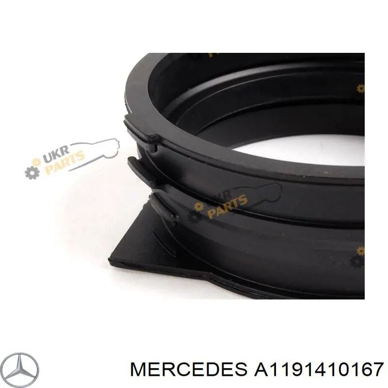 Compre 1191410167 Mercedes Cano derivado de ar, da válvula de borboleta