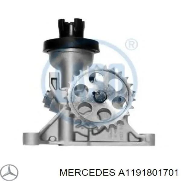 A1191801701 Mercedes Bomba de óleo