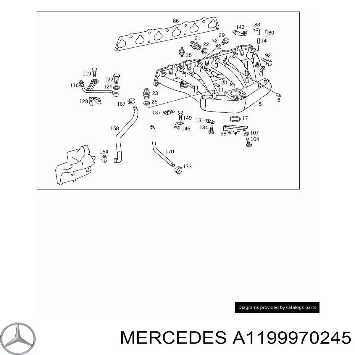 A1199970245 Mercedes 