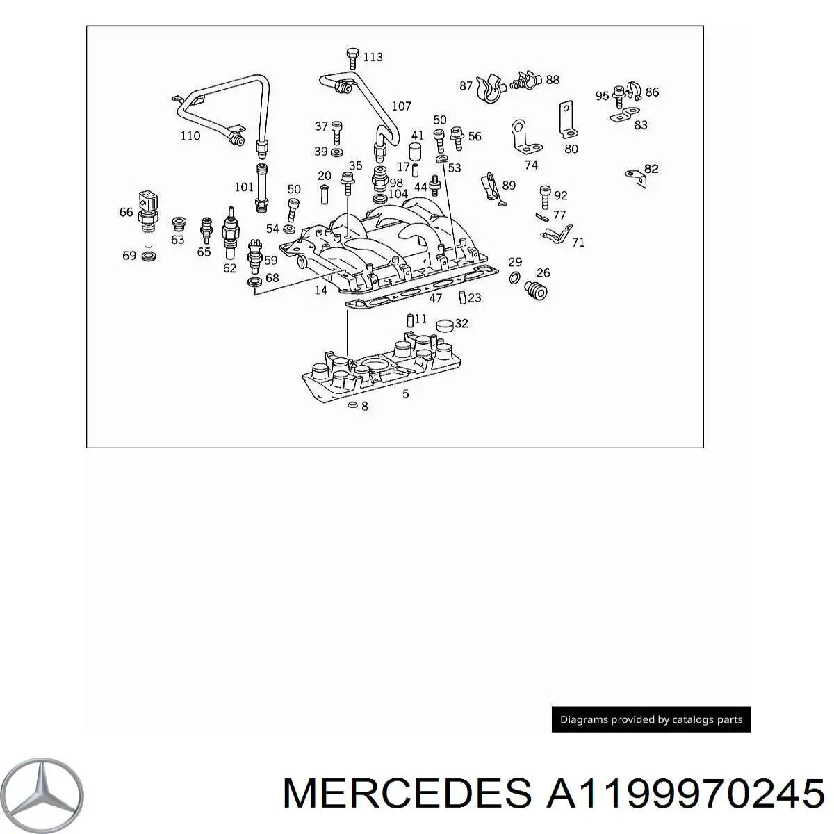  Mercedes A1199970245 preço, a partir de 5,62 USD