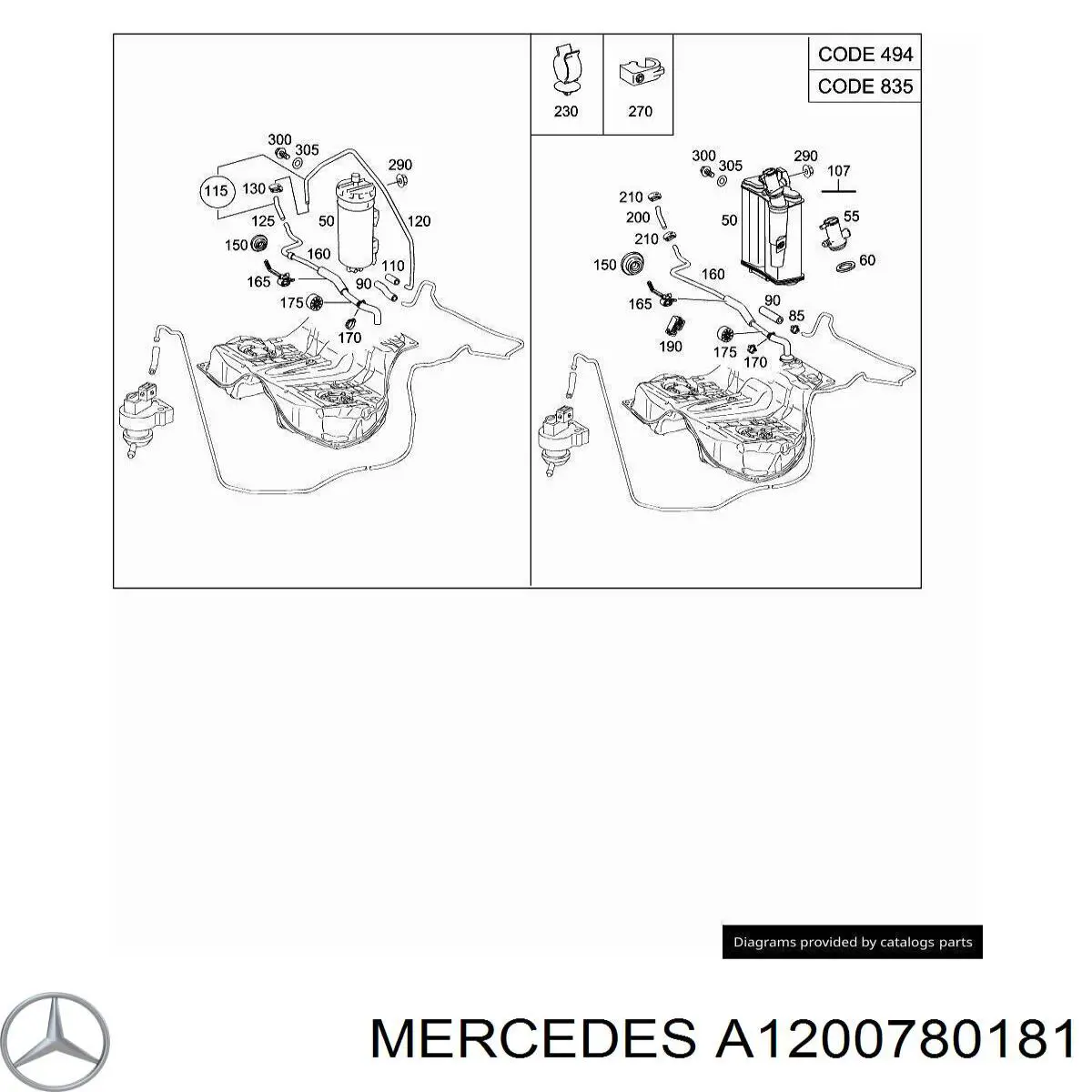  Mercedes A1404761526 preço, a partir de 18,09 USD