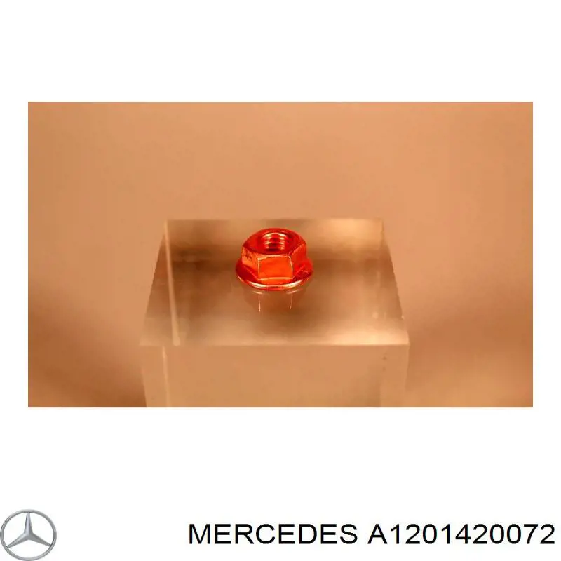 A1201420072 Mercedes Porca de tubo coletor de escape