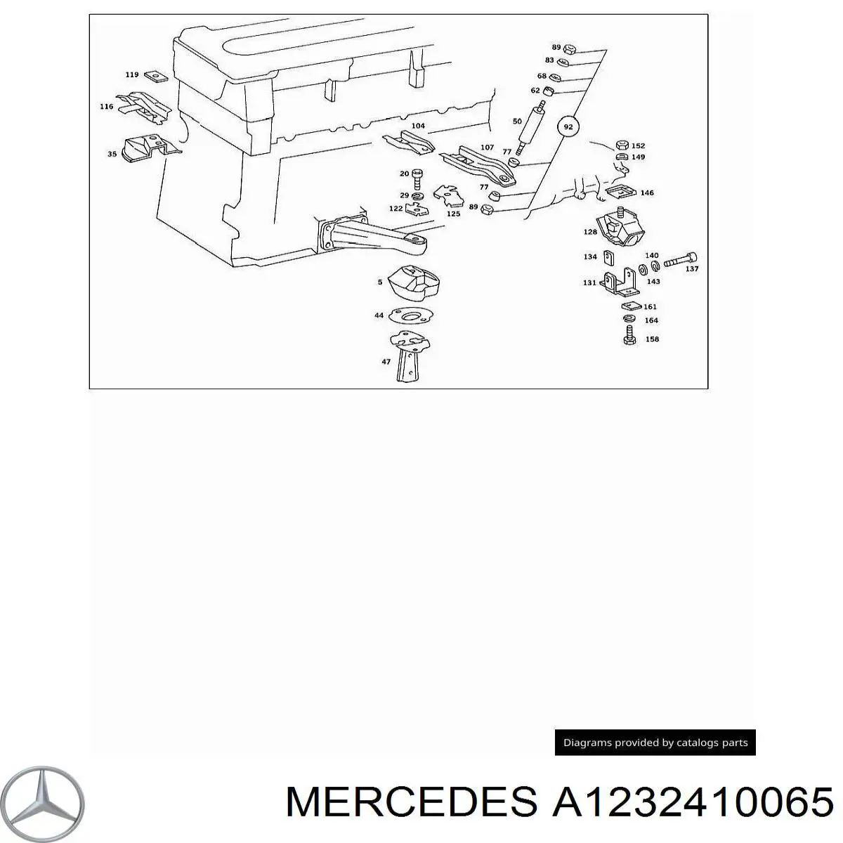 A1232410065 Mercedes 