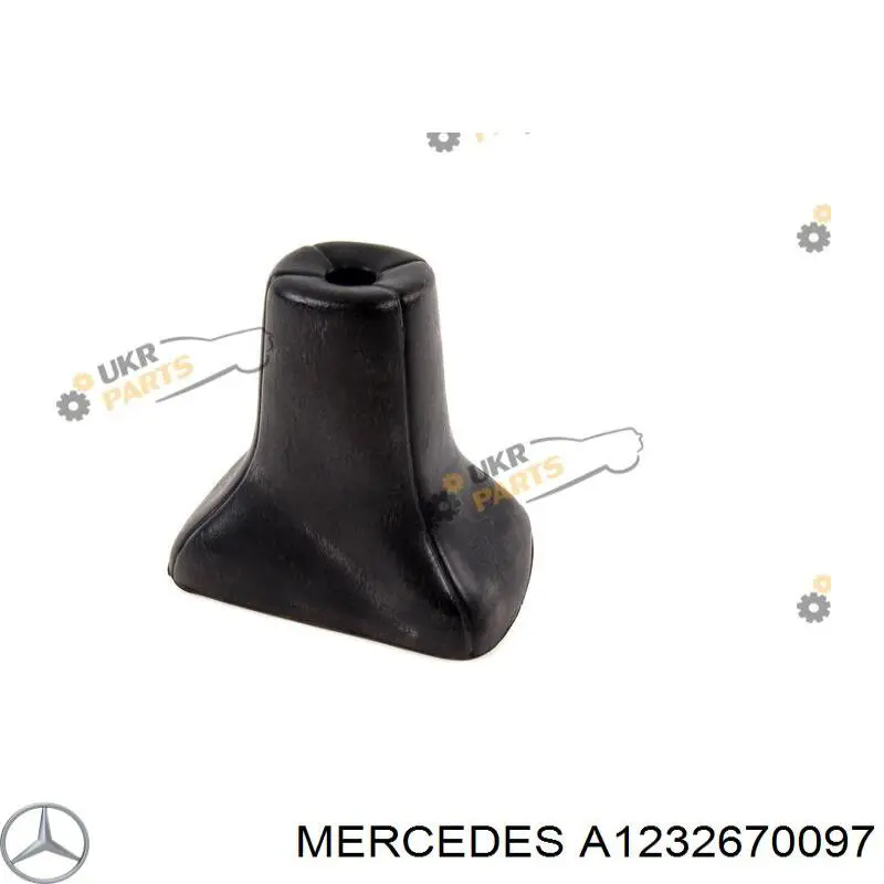A1232670097 Mercedes Capa para a avalanca de mudança