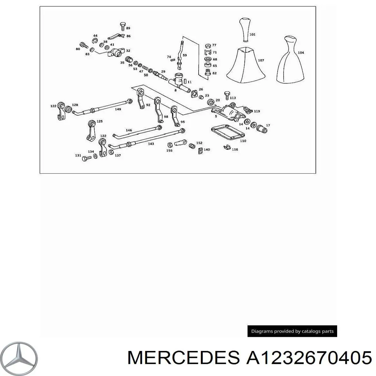 A1232670405 Mercedes 
