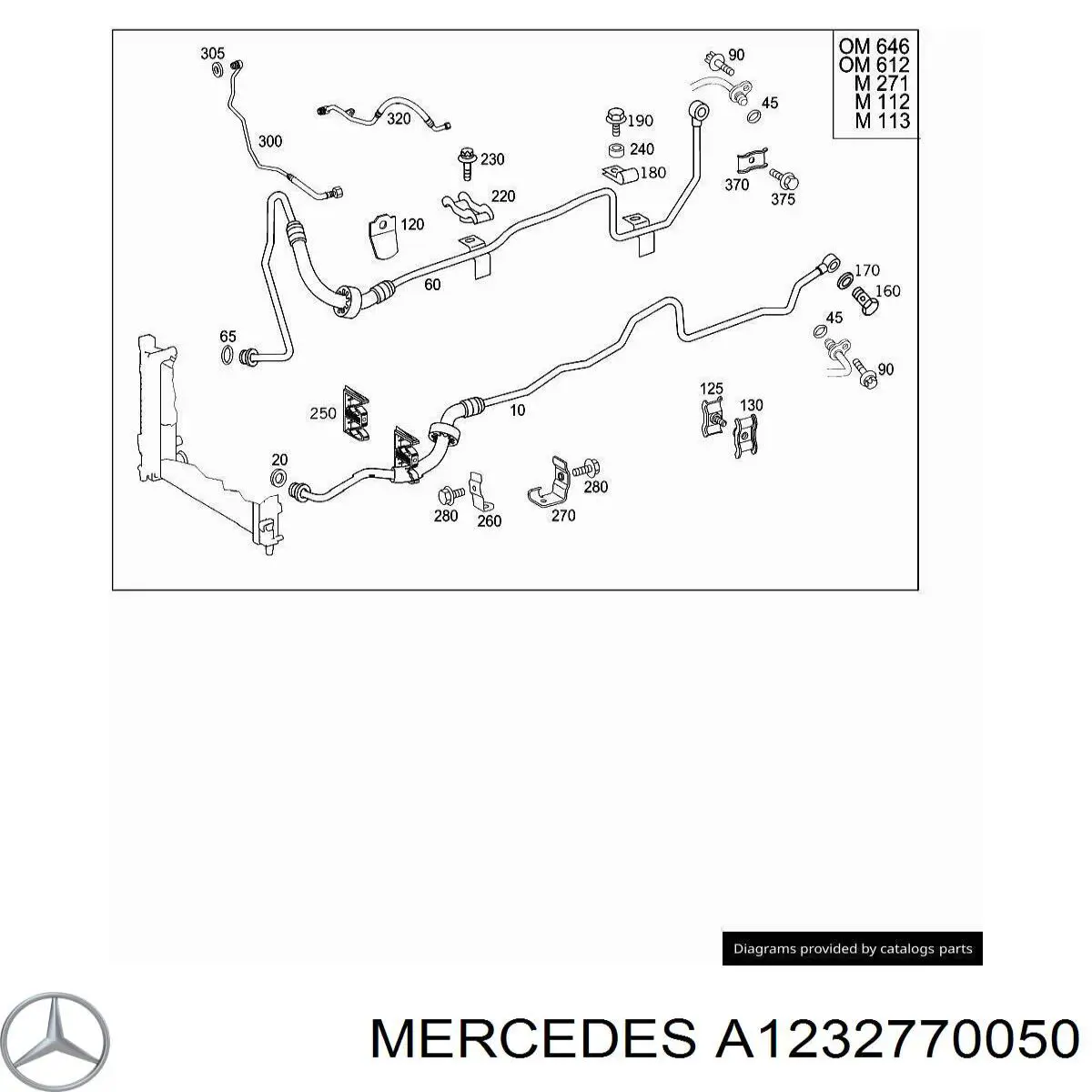 A1243270074 Mercedes 