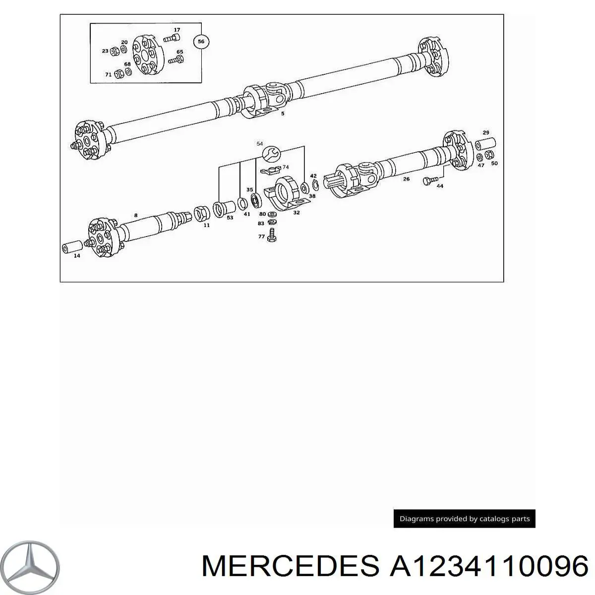  Mercedes A1234110096 preço, a partir de 3,55 USD