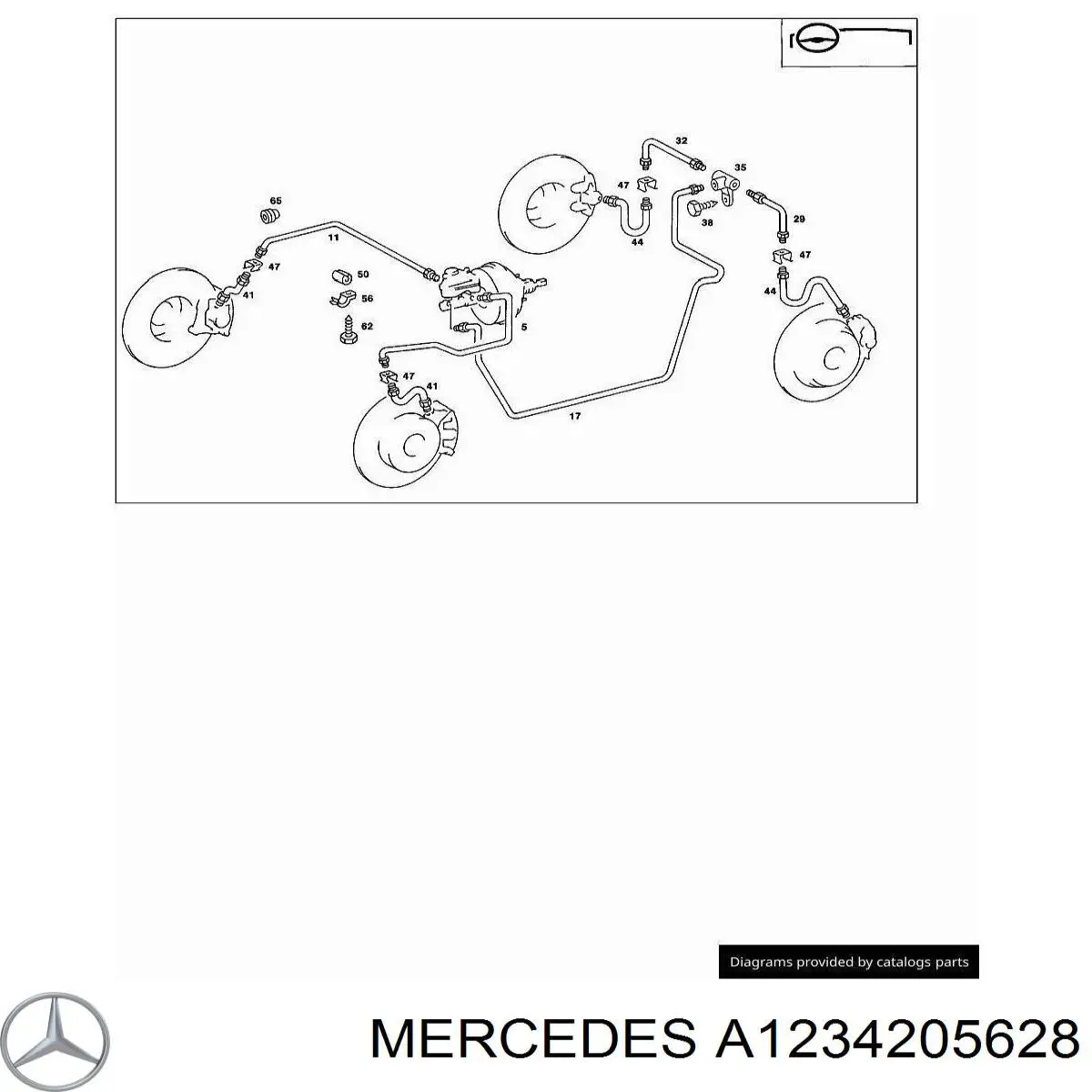 A6014201828 Mercedes 