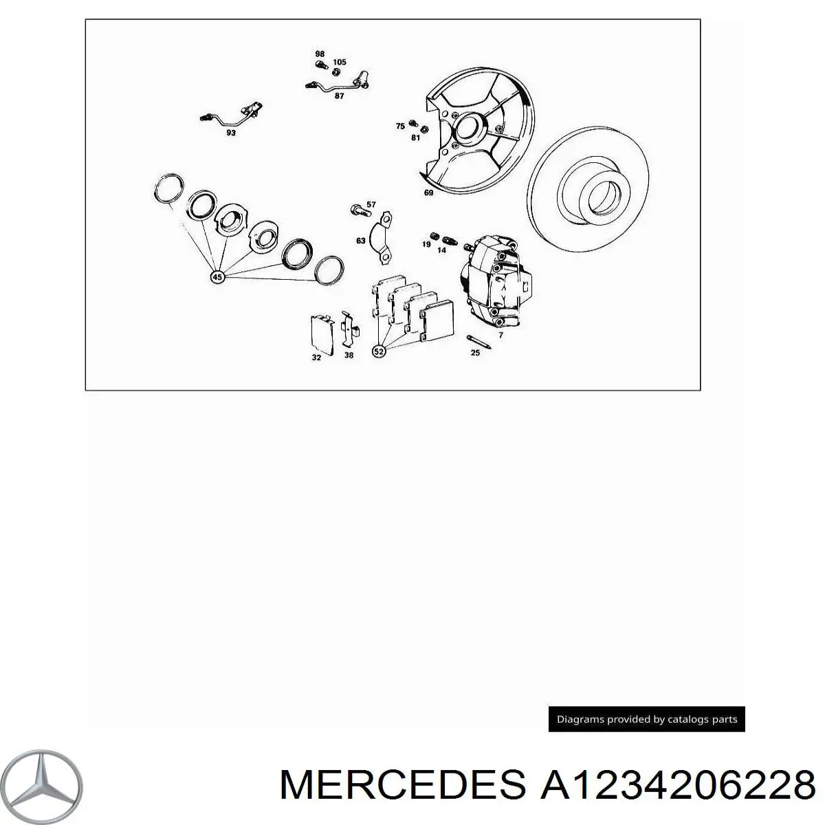 Compre A1234206228 Mercedes 