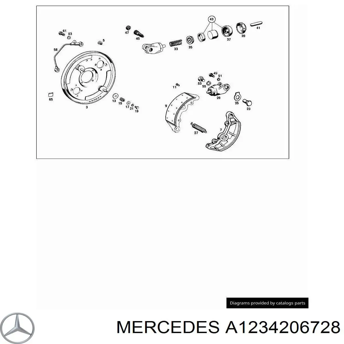  Mercedes A1234206728 preço, a partir de 103,28 USD