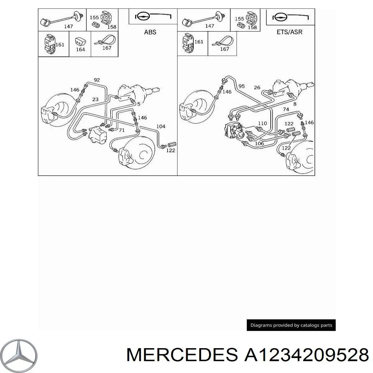  Mercedes A1264205228 preço, a partir de 39,78 USD