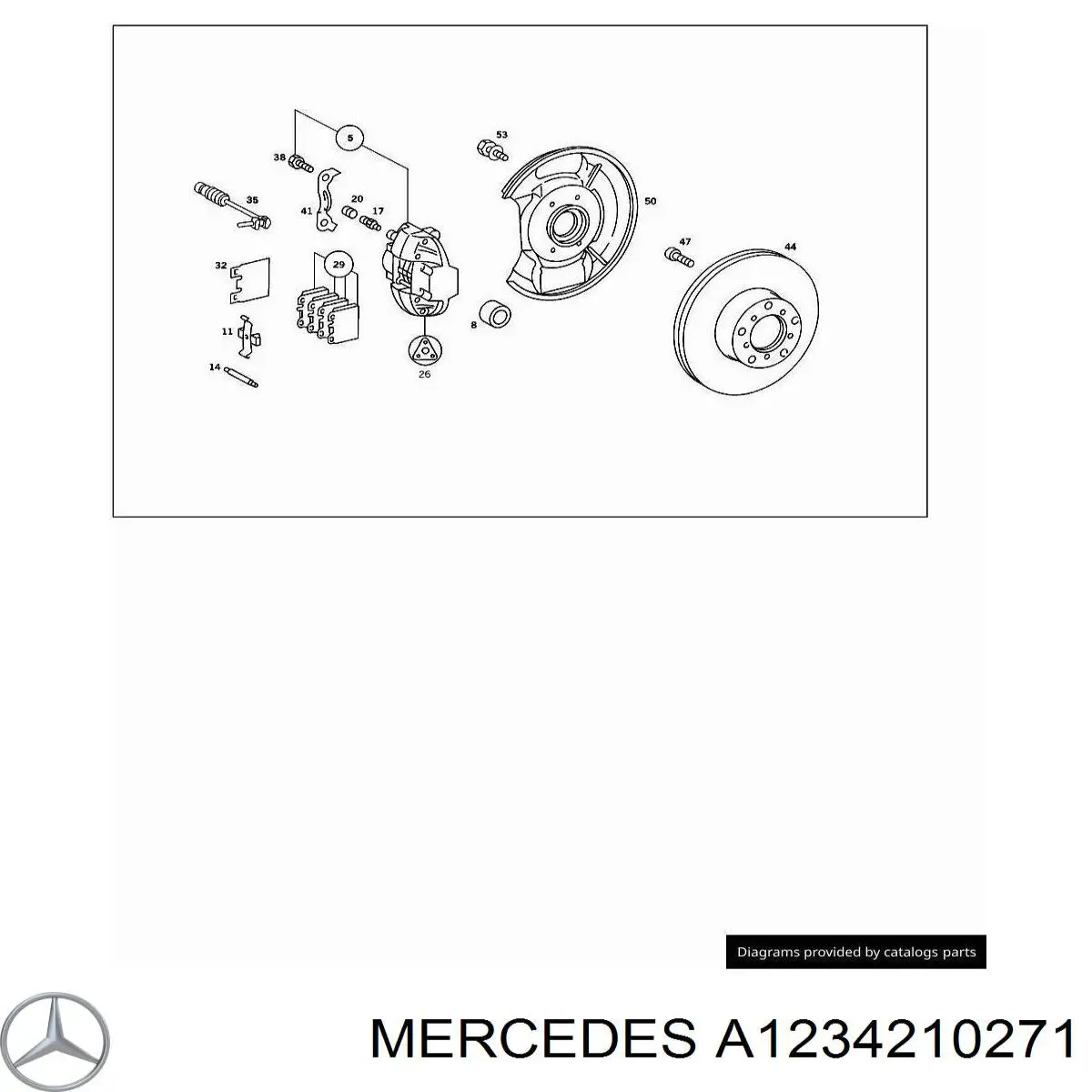 A1234210171 Mercedes 
