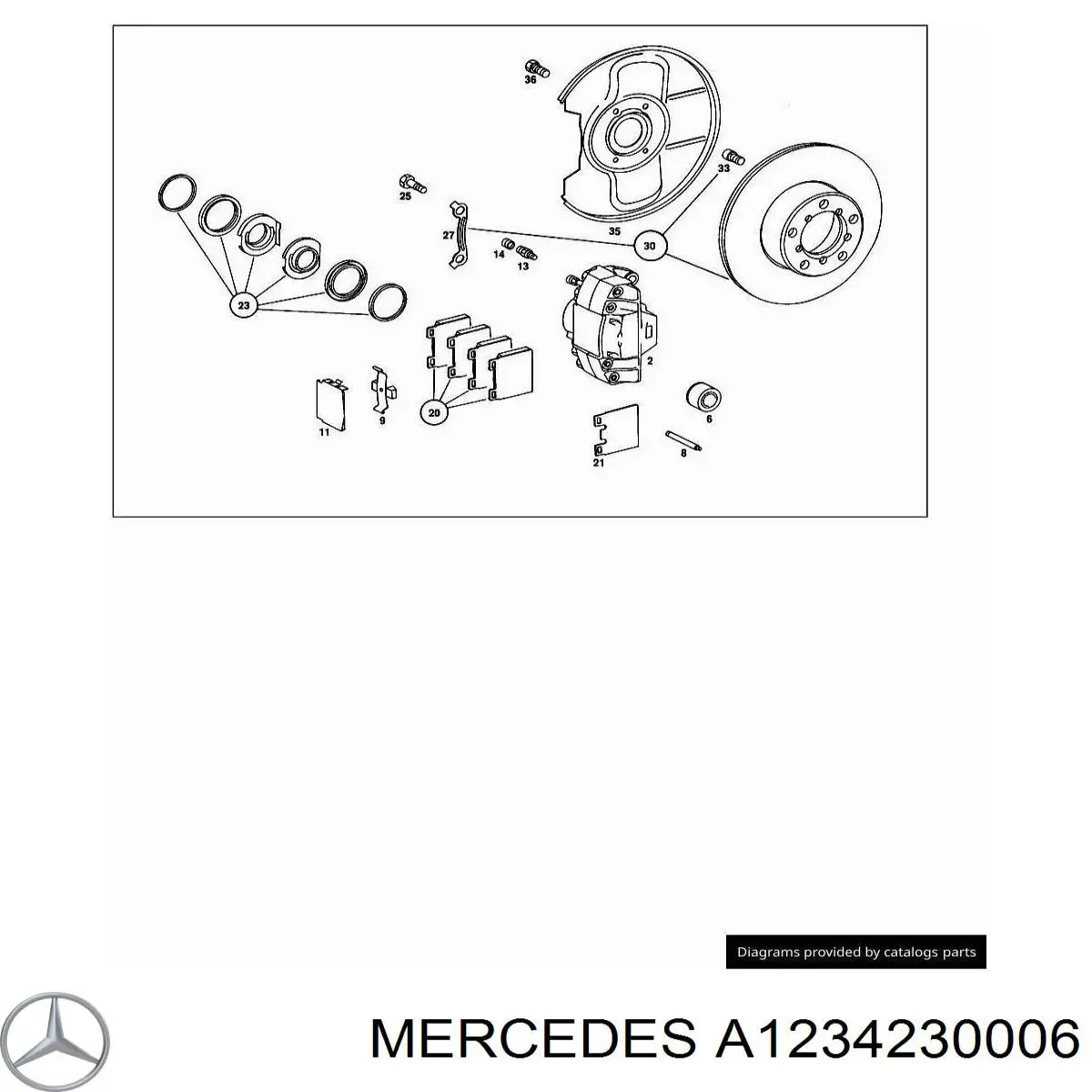  Mercedes A1234230006 preço, a partir de 23,37 USD