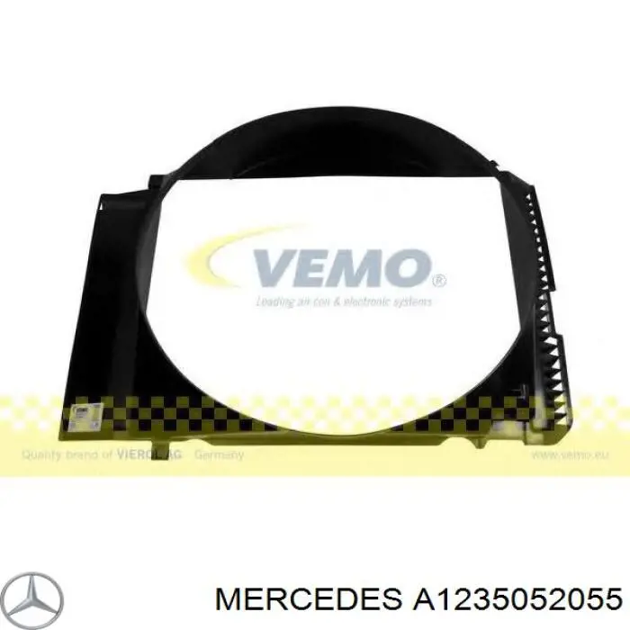 Difusor do radiador de esfriamento Mercedes A1235052055 preço, a partir de  