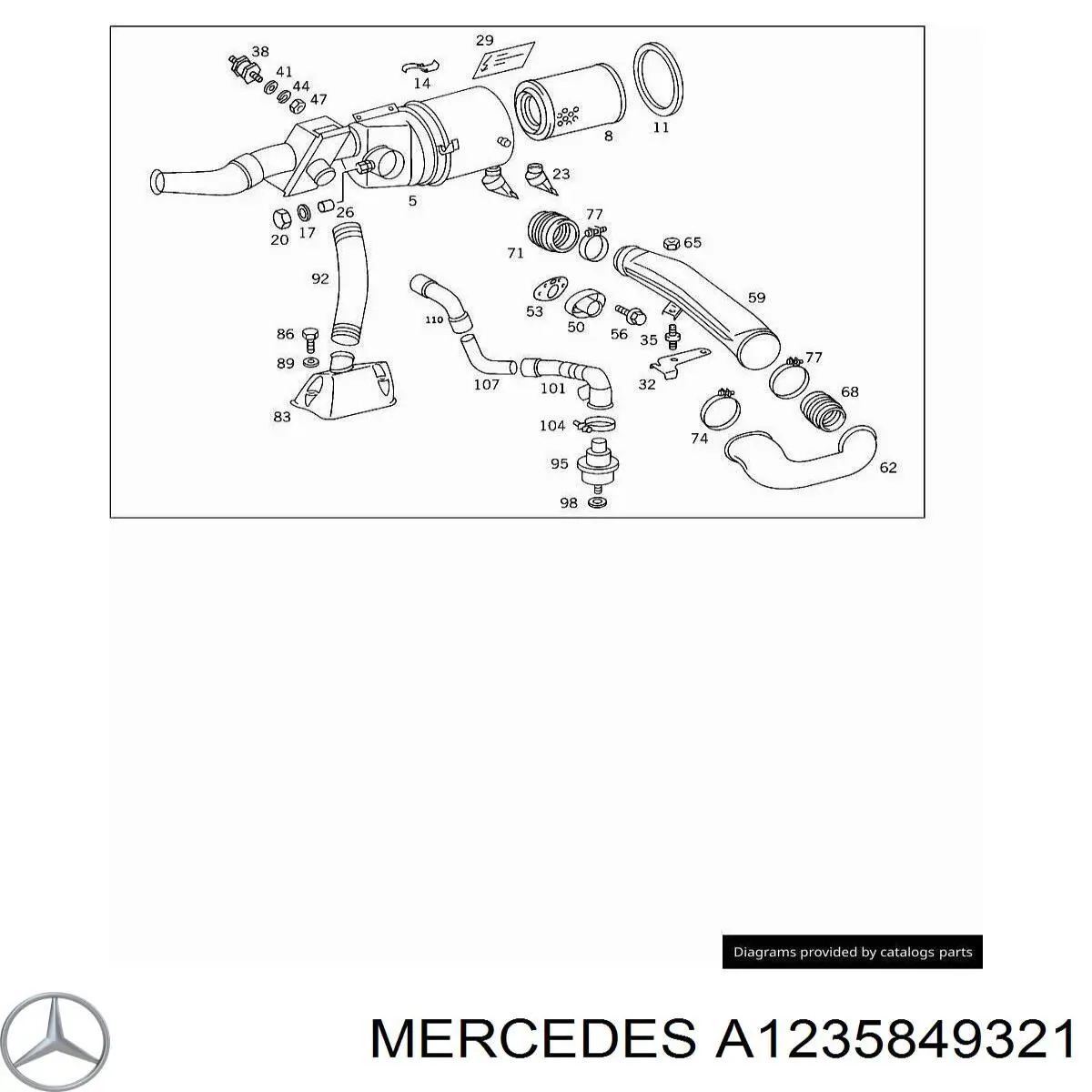 Compre A2105840047 Mercedes 