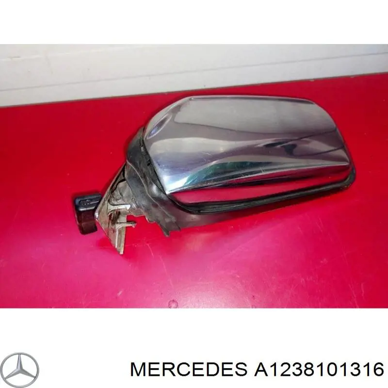 Espelho de retrovisão esquerdo Mercedes E  W123