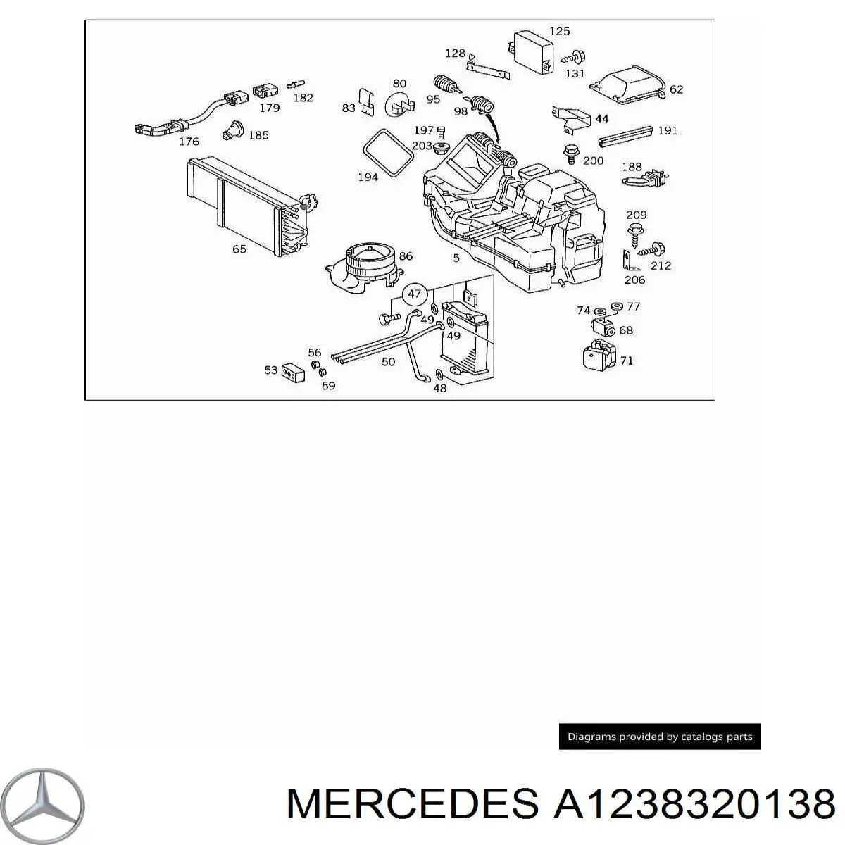 Mercedes A1238320138 preço, a partir de  