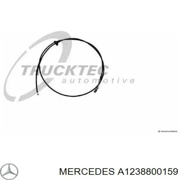 Compre A1238800158 Mercedes Cabo de abertura da capota