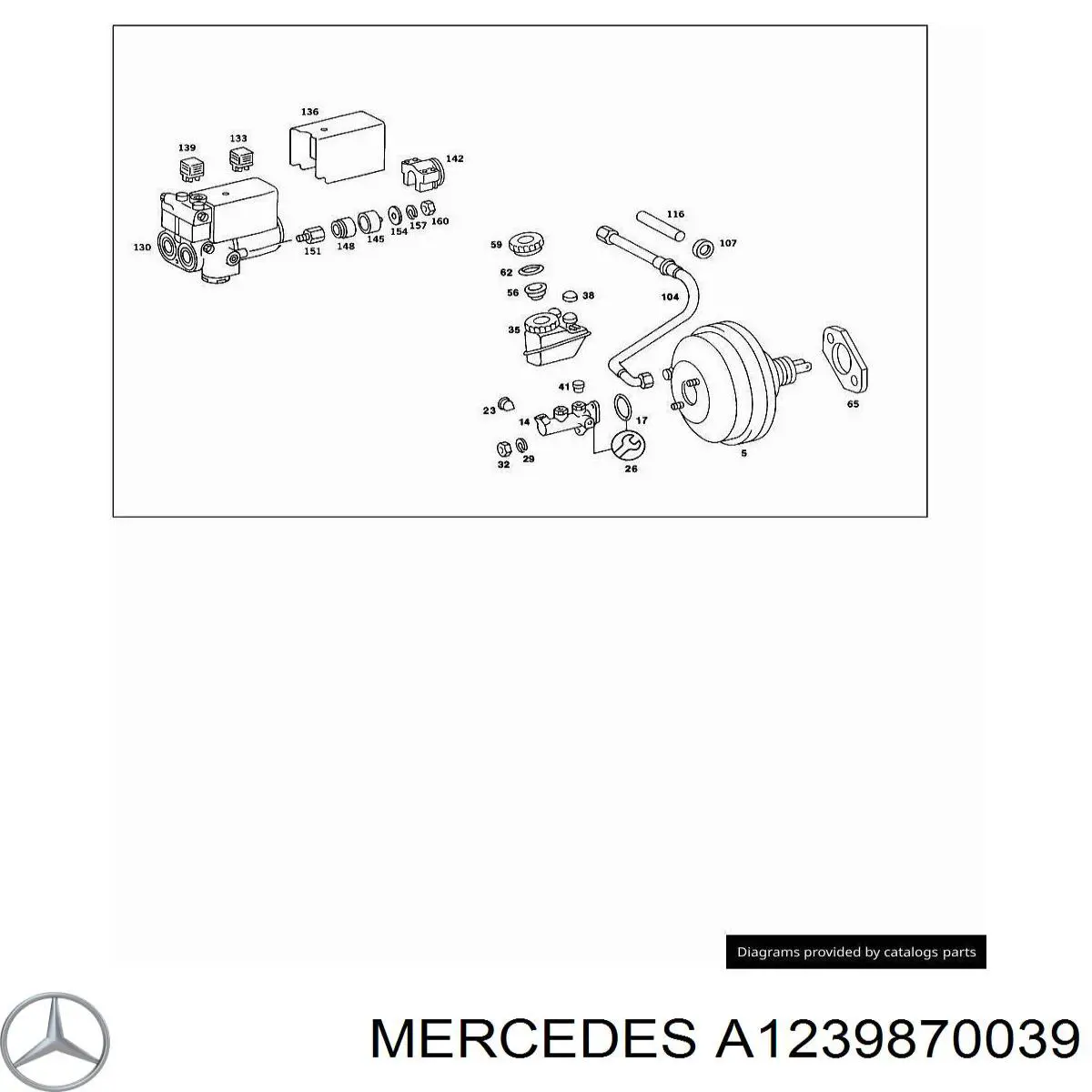 A1239870039 Mercedes 