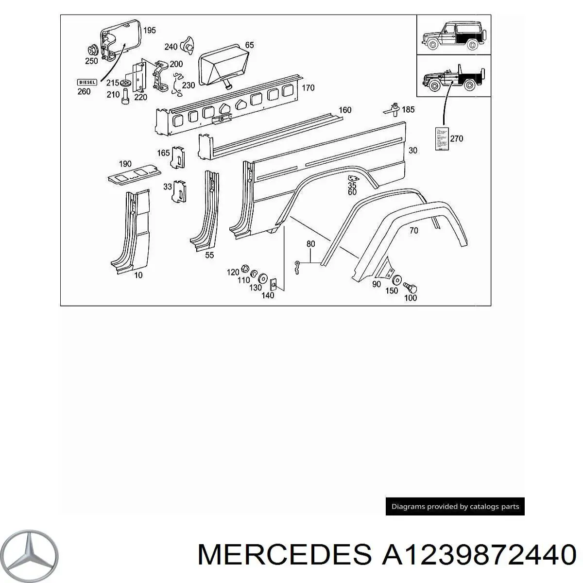 Compre A1239872440 Mercedes 