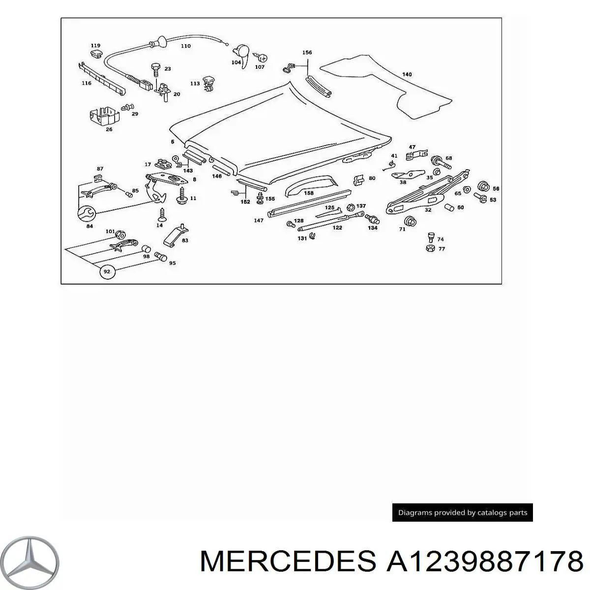  Mercedes A1239887178 preço, a partir de 3,51 USD