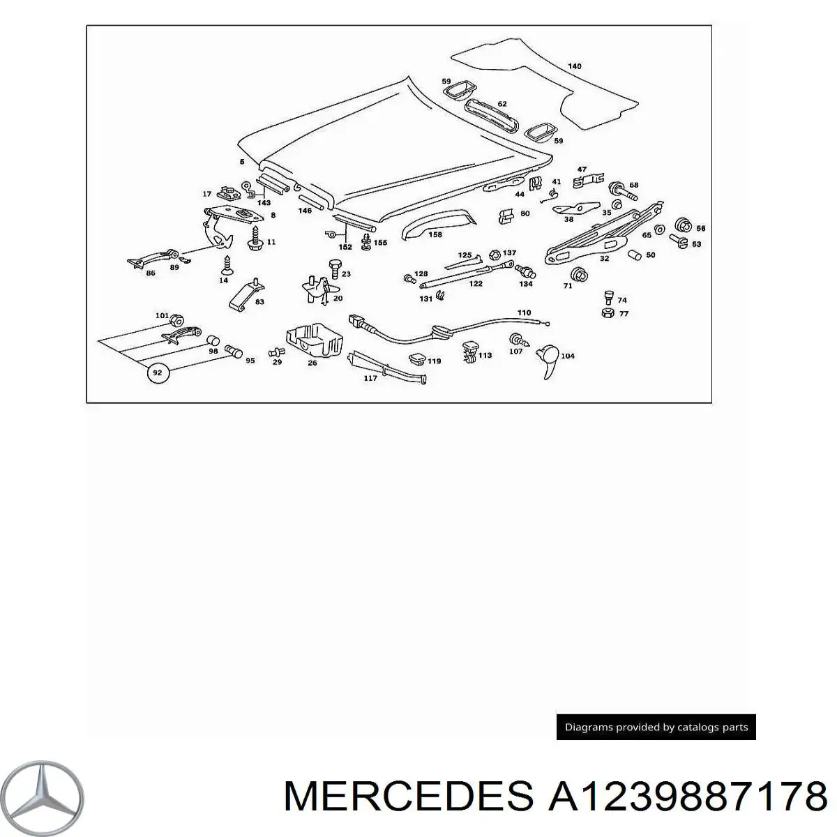 Compre A1239887178 Mercedes 