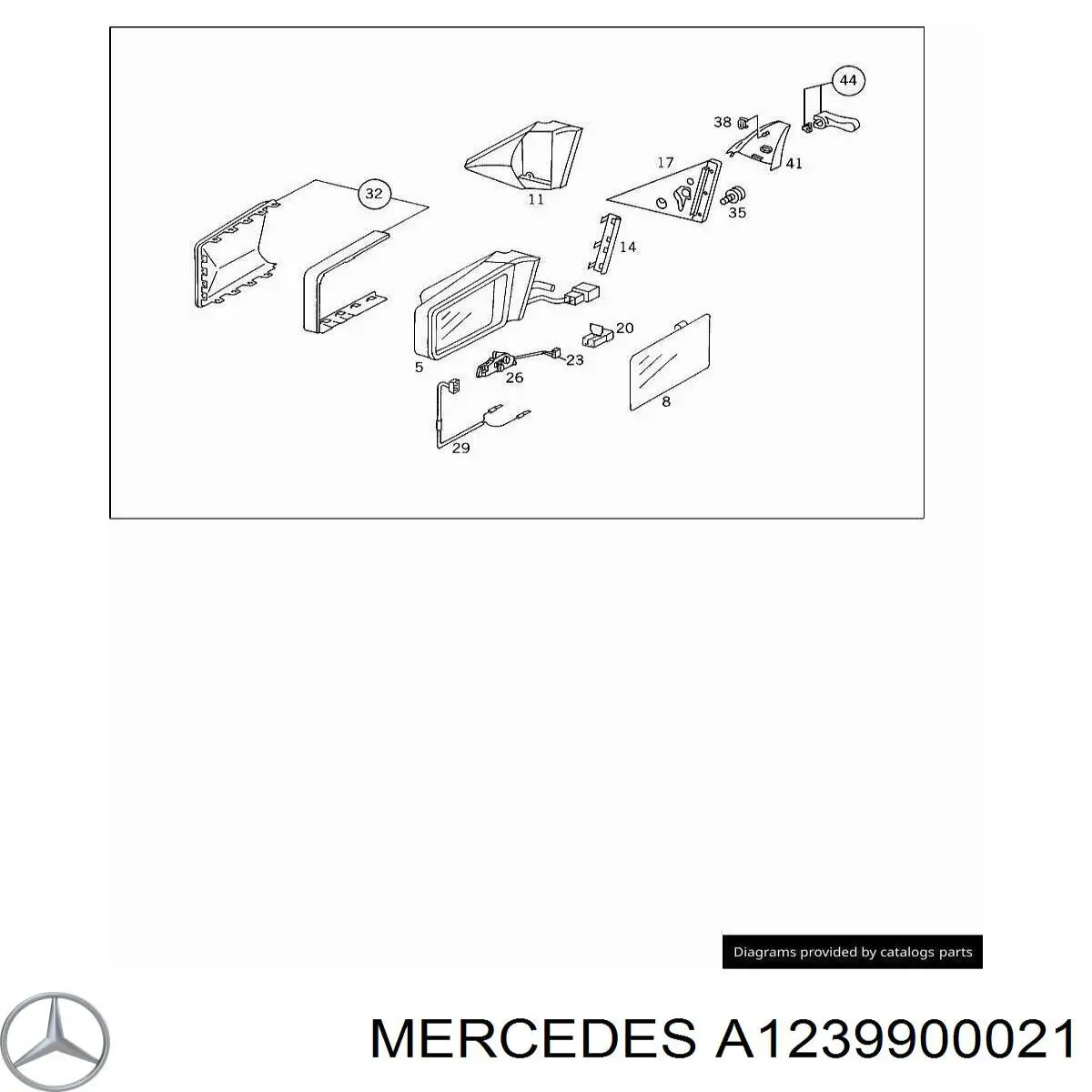 A1239900021 Mercedes 