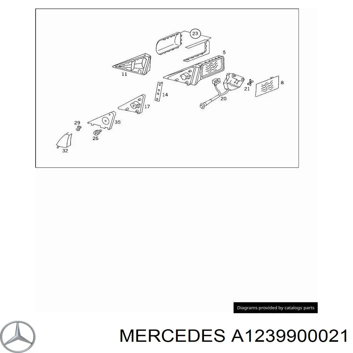 Compre A1239900021 Mercedes 