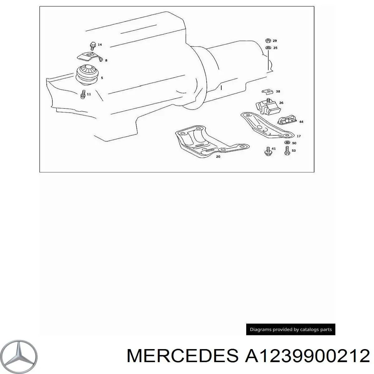  Mercedes A1239900212 preço, a partir de 21,67 USD