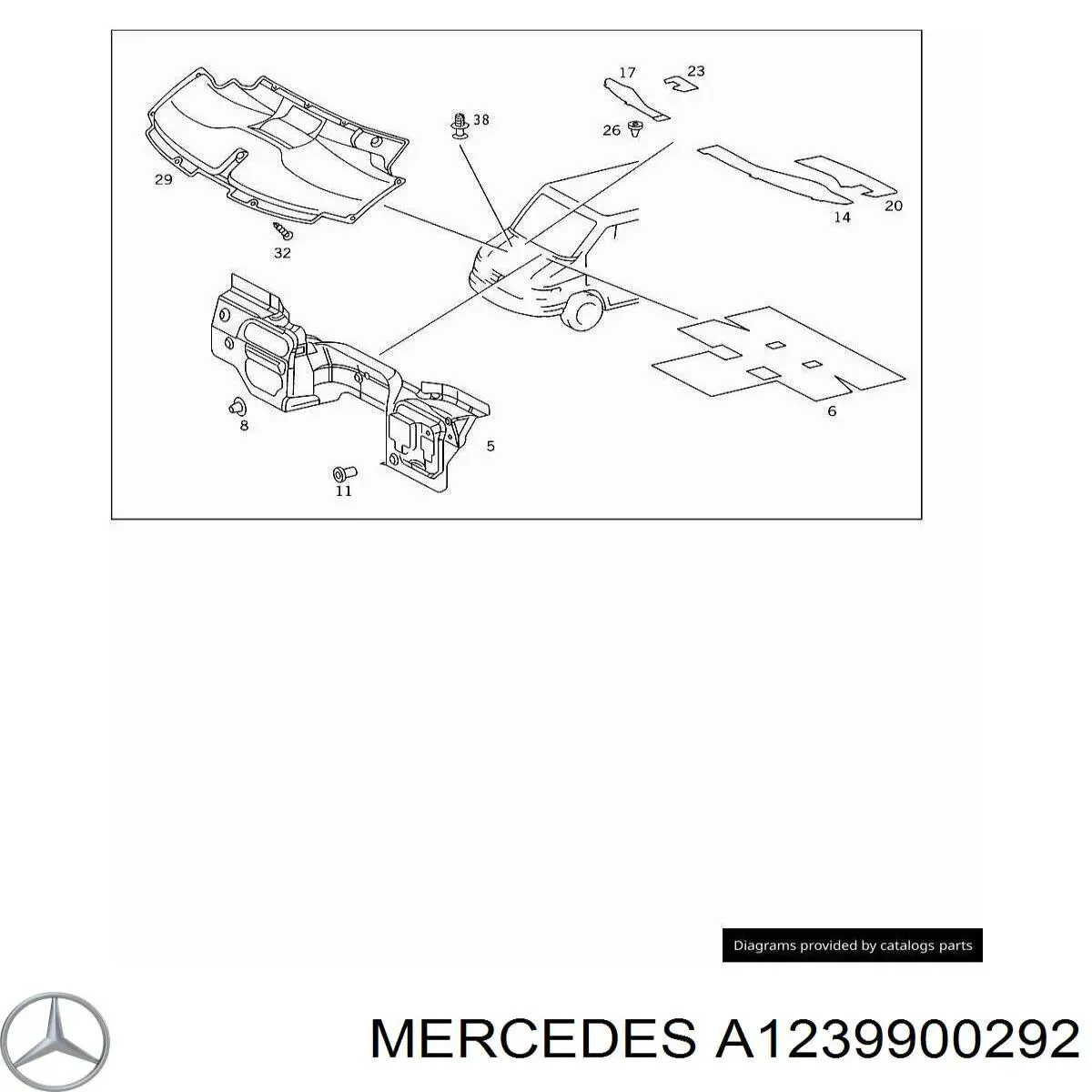 Pára-brisas Mercedes A1239900292 preço, a partir de 1,31 USD