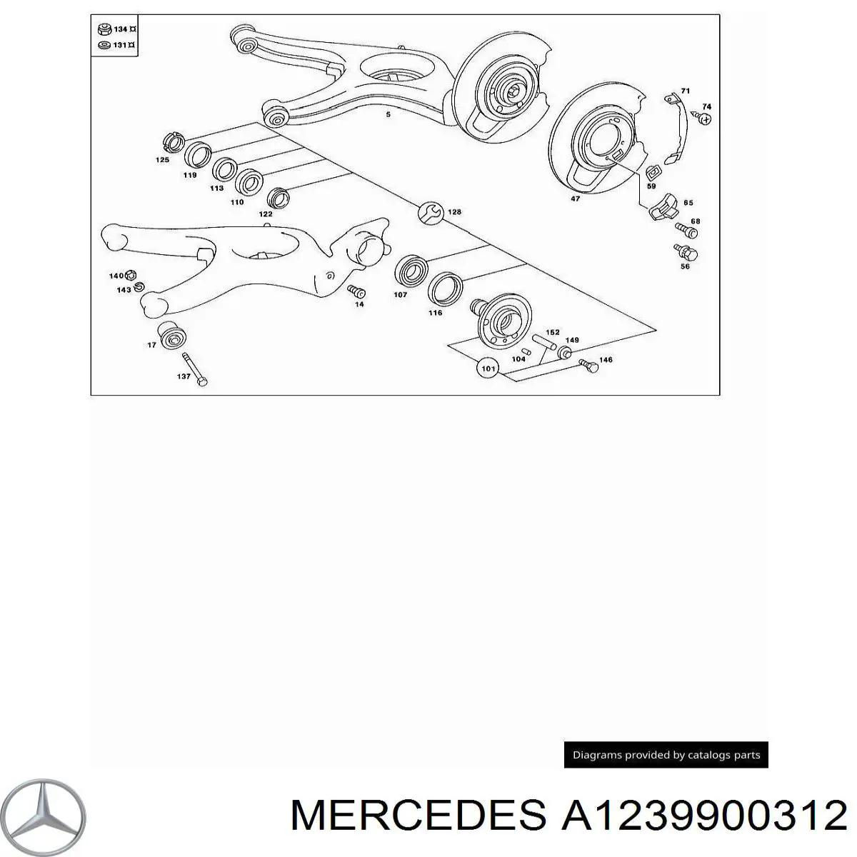 A1239900312 Mercedes 