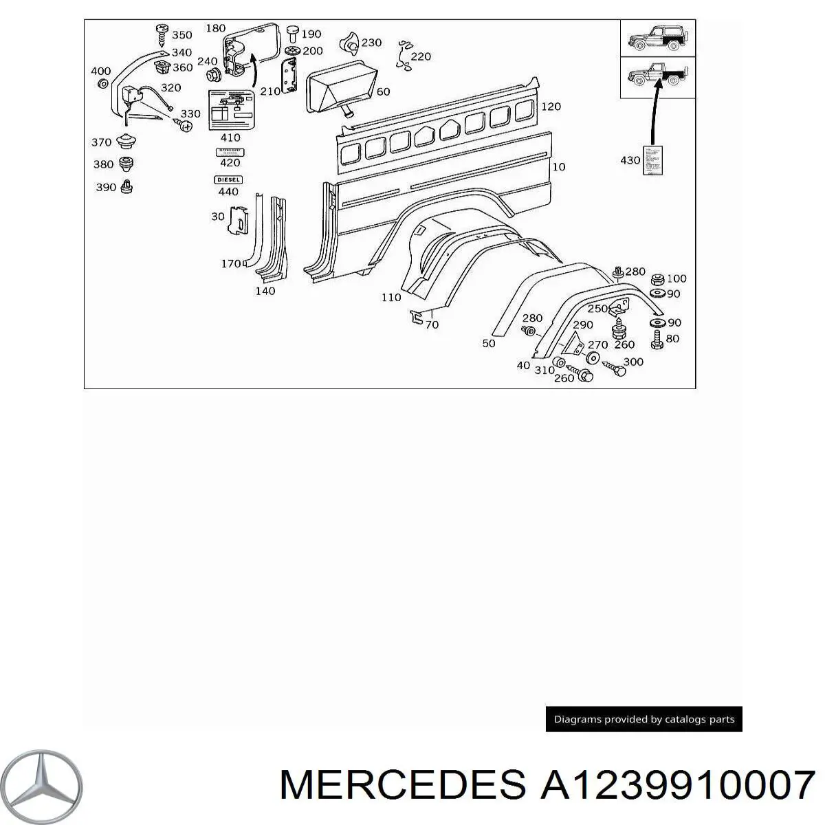 Compre A1239910007 Mercedes 