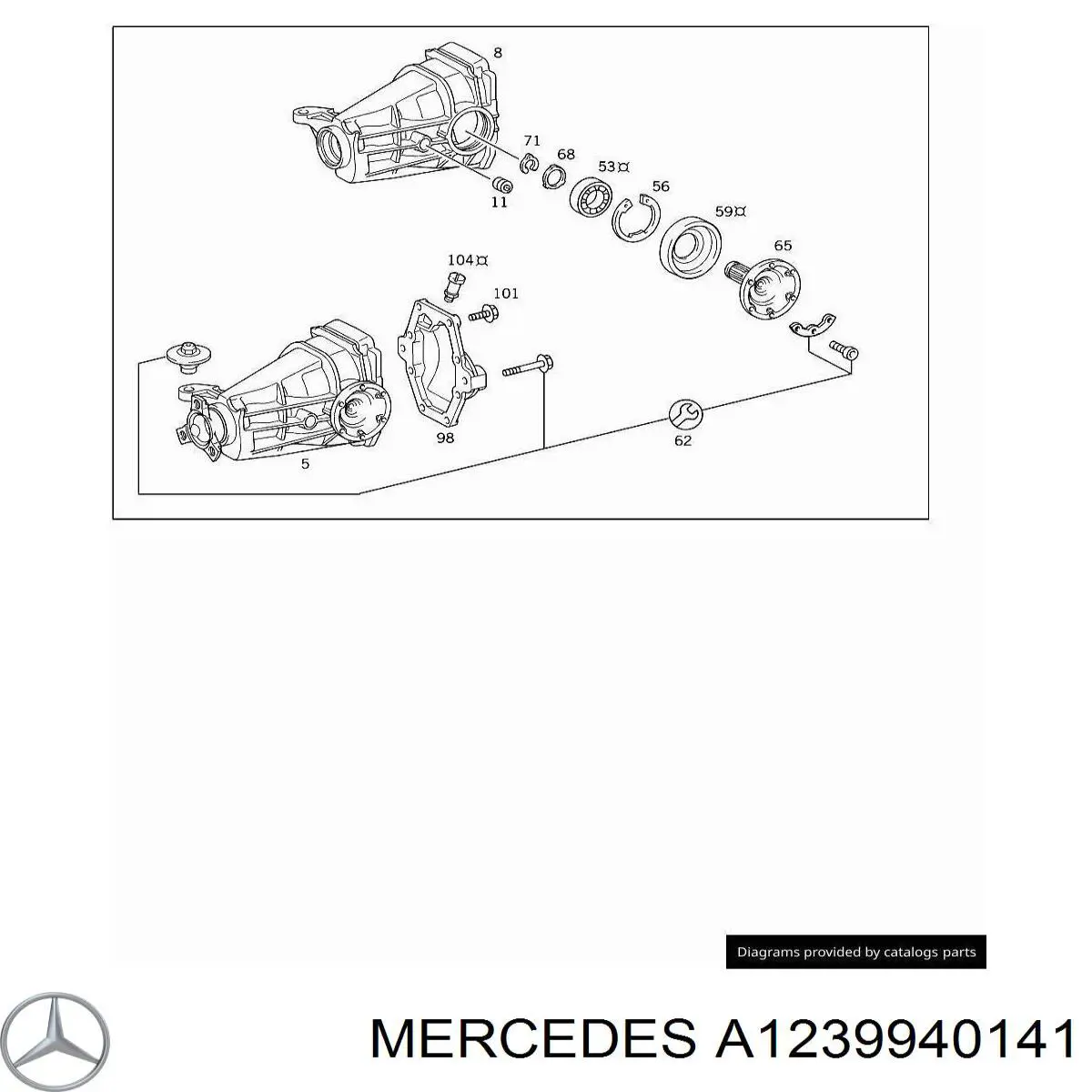 A1239940141 Mercedes 