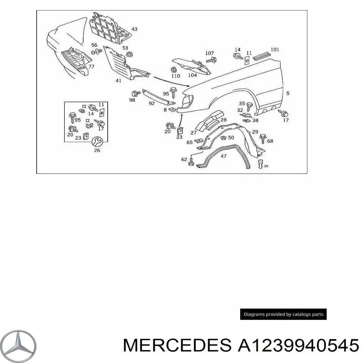 A1239940545 Mercedes 