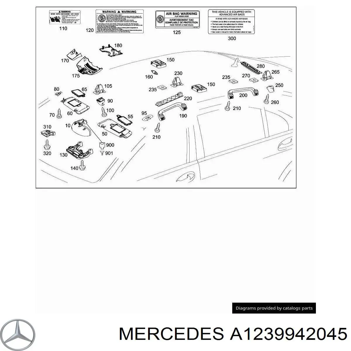 Compre A1239942045 Mercedes 
