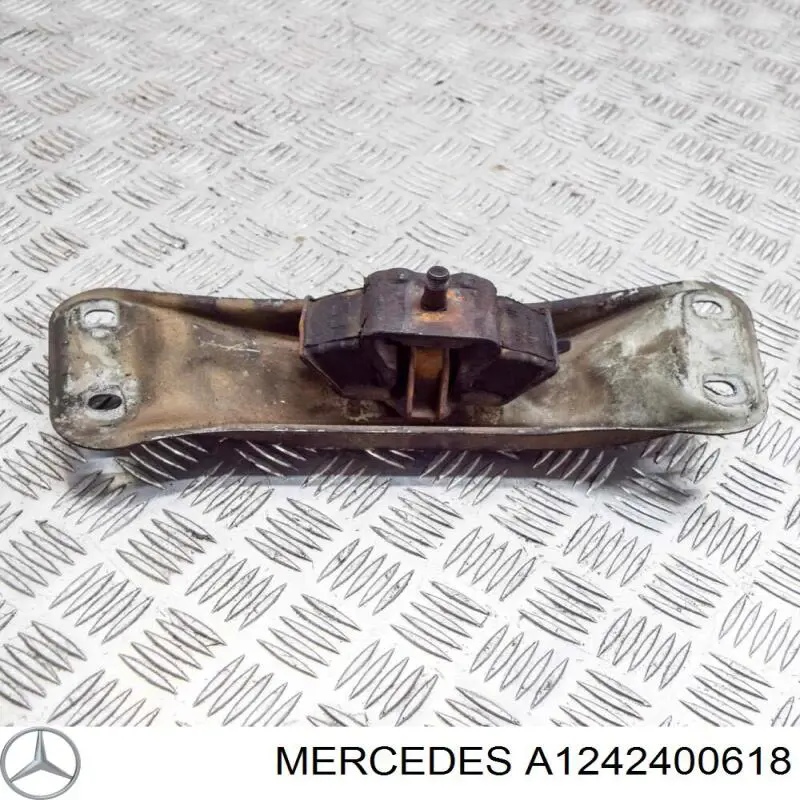 Compre A1242400618 Mercedes Coxim de transmissão (suporte da caixa de mudança)