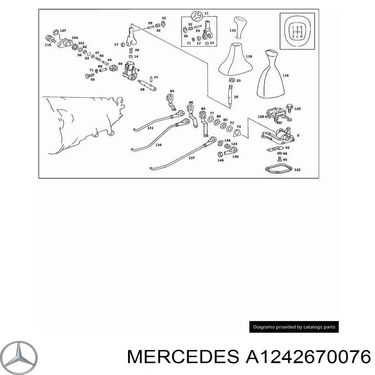  Mercedes A1242670076 preço, a partir de 7,84 USD