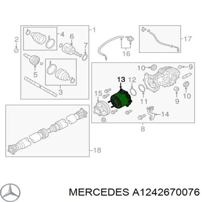 Compre A1242670076 Mercedes 
