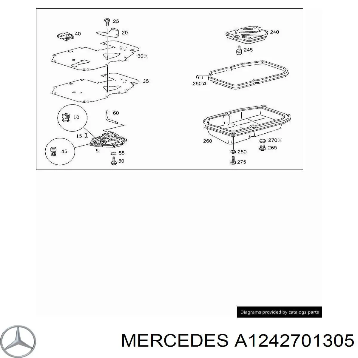 A1232701105 Mercedes 