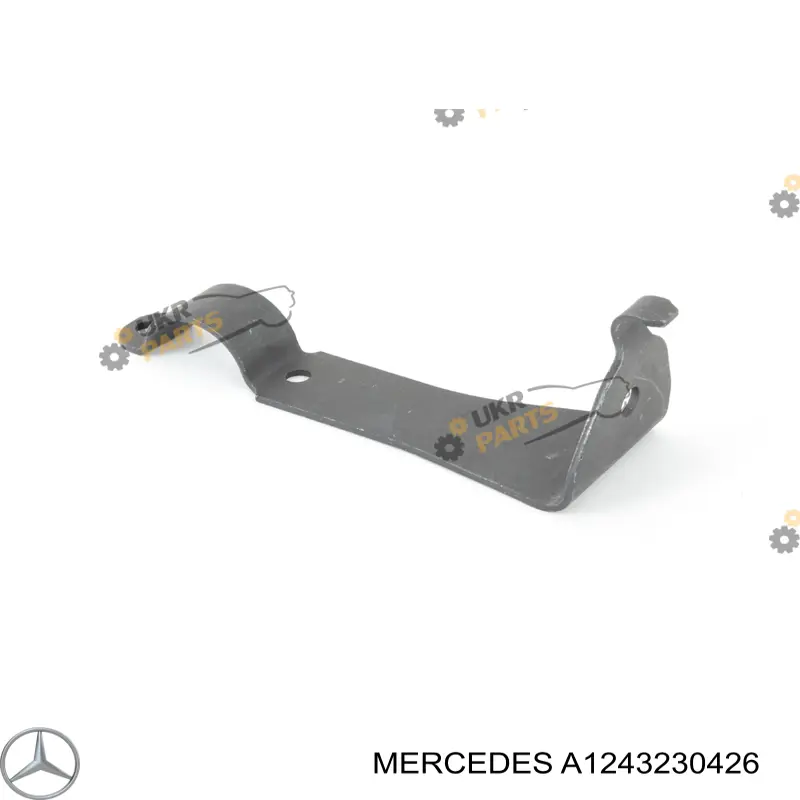 Braçadeira de fixação da bucha de estabilizador dianteiro Mercedes A1243230426 preço, a partir de 8,33 USD