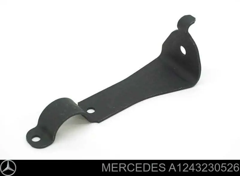 A1243230526 Mercedes Braçadeira de fixação da bucha de estabilizador dianteiro