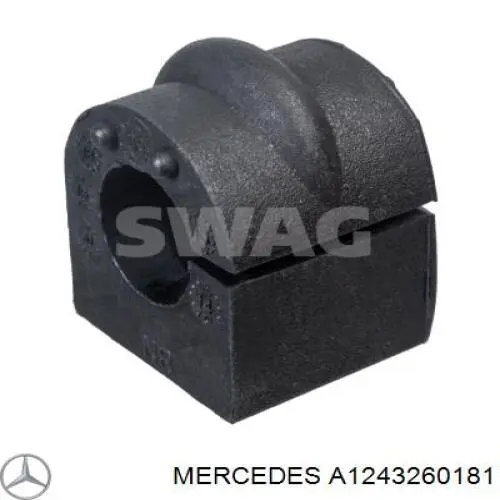 Bucha de estabilizador traseiro Mercedes A1243260181 preço, a partir de 3,65 USD
